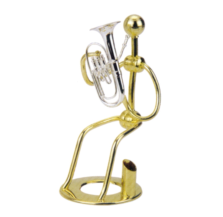 Wholesale unique copper figurine single pen c
